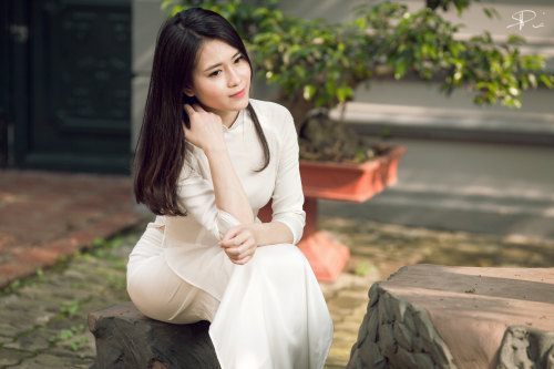 Vietnamese long dress (Ao dai) bởi Beauty Collection Qua Flickr: Photo backup flic.kr/s/aHsm