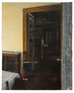thunderstruck9:Carlos Sagrera (Spanish, b. 1987), Inside the Last Room, 2016. Acrylic on canvas, 51 x 41 cm.