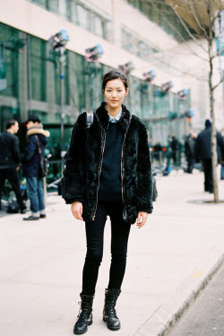 luckynumber30:  Model Liu Wen, after Tory