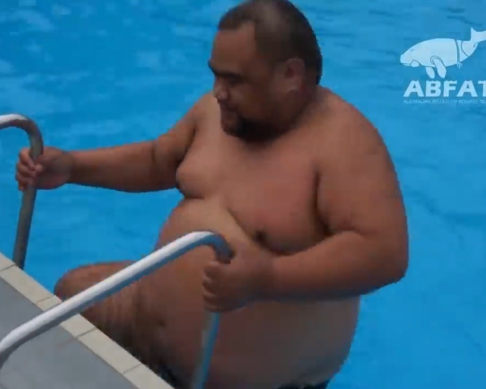 Fat Guy Belly Flop