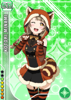 So I just learned that this card of Kotori