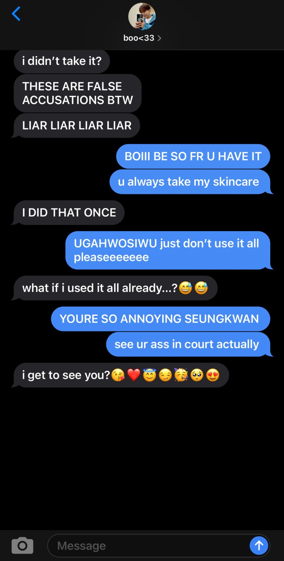 Bf Boo Texts BUT He Loves You A Lot More Than He Shows