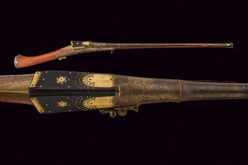 peashooter85:  Matchlock toreador, India, circa 1800.from Czerny’s International Auction House