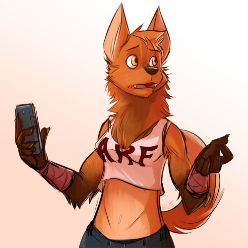 jefflaclede:  Weremanedwolf, no idea where everyone else is, it’s been like 20 minutes  x3 That shirt xp