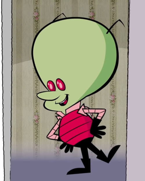 Favorite Joke From The Invader Zim Lost Episode () Is How For Absolutely No Reason Zim Changes Art Style