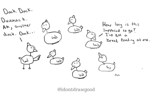 They should’ve just played freeze tag. More from 3 guys who don’t draw good: Instag
