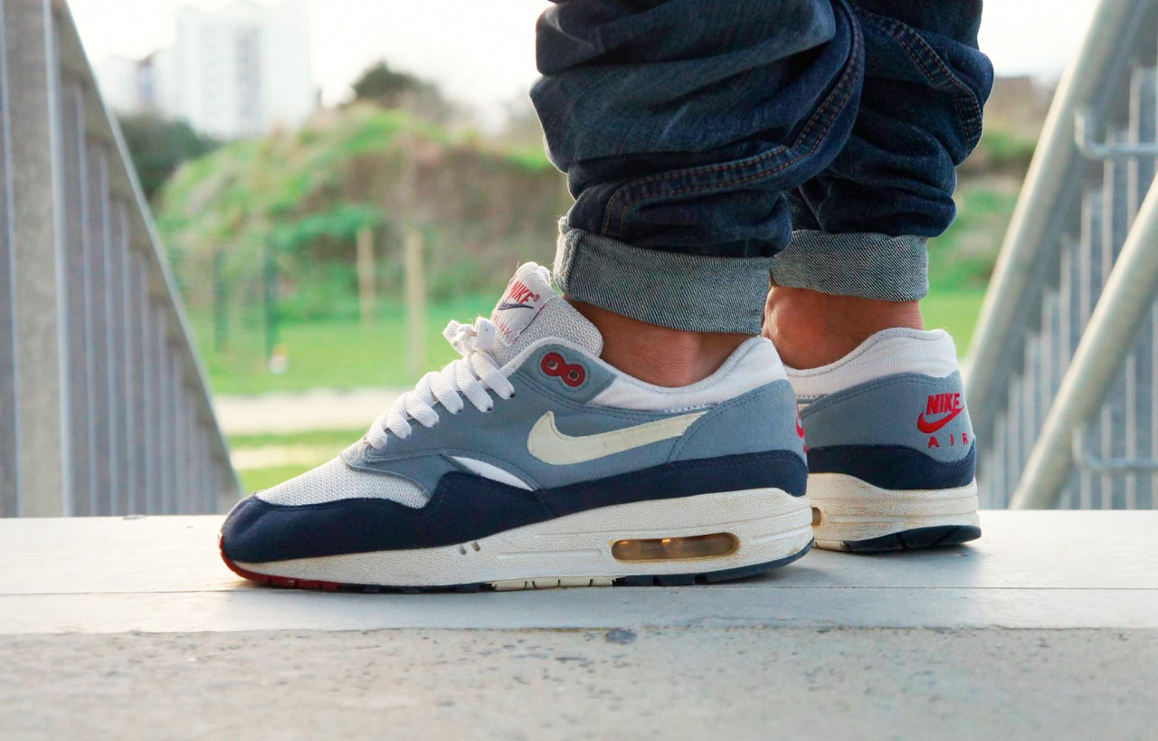 Nike Air Max 1 'Greystone' (by pedram50) – Sweetsoles – Sneakers, kicks trainers.