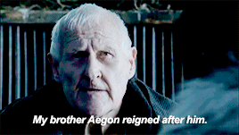 rhaegarsstark:The Gods were cruel when they saw fit to test my vows. They waited till I was old. Wha