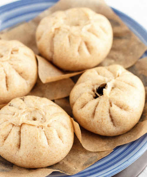 Porn fullcravings:  Black Sesame Whole Wheat Bao photos