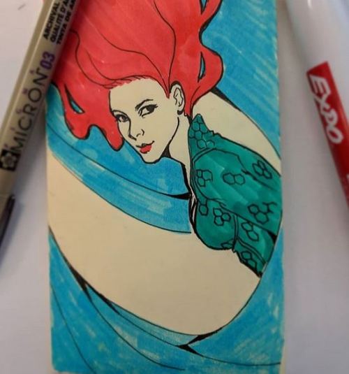 24/365 - Post-it Mera doodle