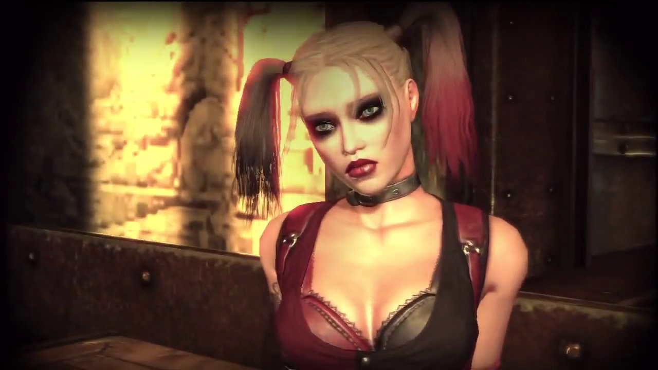 gentlemankidnapper: Harley Quinn in Batman: Arkham Night, 1st part