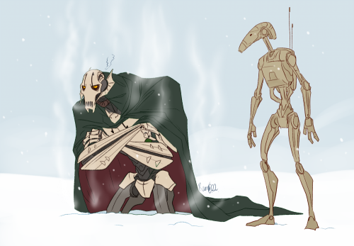 unknownspacememes:I always hc’d and went with the idea that Grievous has an intricate cooling/