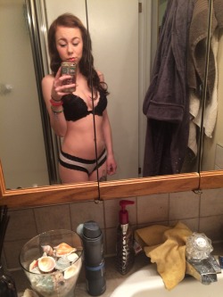 inked–pixiee:  Felt super sexy this morning   Send in submissions!mostlyamateurs@yahoo.comSnapchat and Kik:Mostlyamateurs