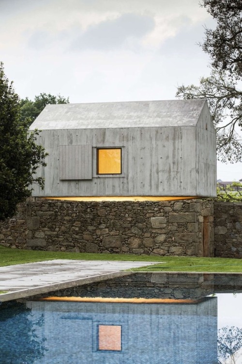 fineinteriors:  The Dovecote, Braga, Portugal by AZO Sequeira Arquitectos Associados.