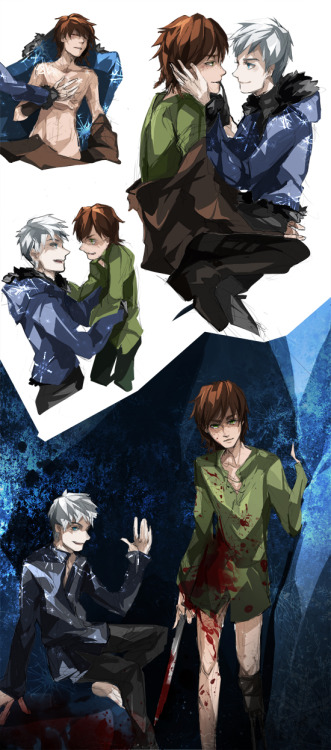 resave: The young king!Jack Frost and his knight!Hiccup For those of you who might be wondering, I l