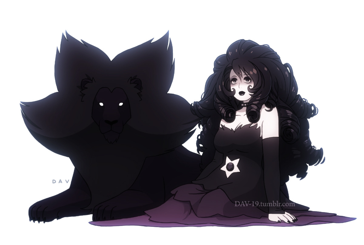 dav-19:  NegaRose Quartz and NegaLion~ 