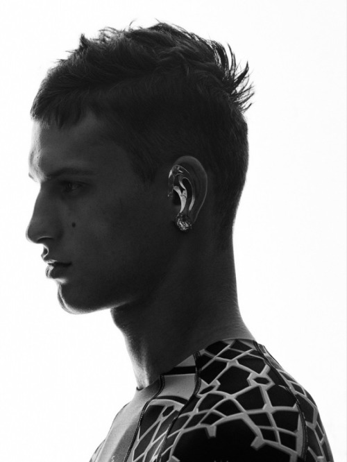 David Trulik - shot by Bartek Szmigulski - styled by Kieran Fenney - for L’Officiel Homme