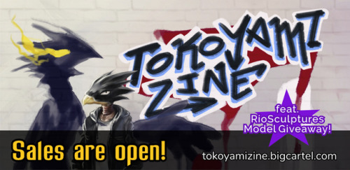 A BNHA zine with a difference. PHOTOS | PREVIEWS | CONTRIBUTOR LISTINGThe Tokoyami Zine is supportin