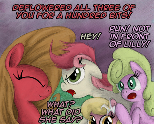 Porn photo askpun:  Roseluck, Daisy and Lilly run one