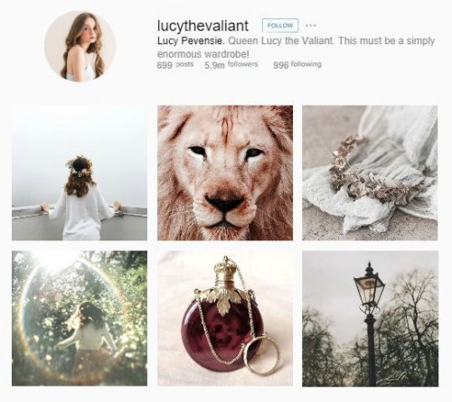 adeoetregina:INSTAGRAM AU&gt;&gt; the Chronicles of Narnia&gt;&gt; the Pevensie