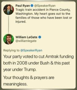 thefingerfuckingfemalefury: Every Republican Tweet ever After a Tragedy: We’d like to offer our Thoughts and Prayers following a horrifying event that we were directly responsible for, either through are harmful and despicable actions or through our