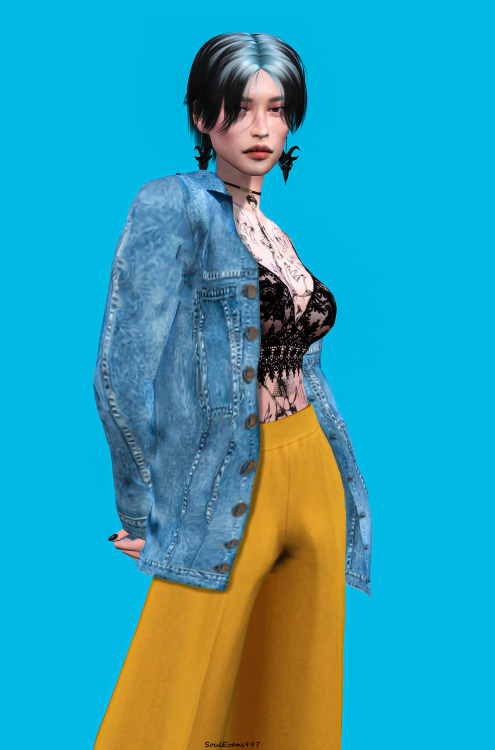 MaliaCalling Hair @mmsims // Occult Earrings @blahberry-pancake // Jadior Choker - Nole Culottes @th