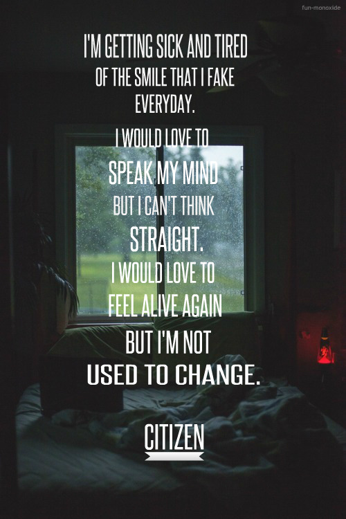 fun-monoxide:  Citizen // Sleep Not my photo, but my edit. Check out my blog (X)