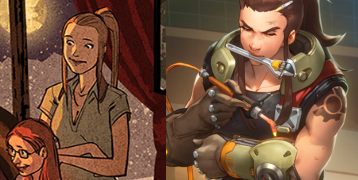 lesbiansavingthrow:  lesbiansavingthrow: do I really have to be the one to make the most obvious brigitte joke??? brigitte went from “hello sir, it’s nice to meet you” to “your daughter calls me daddy too” 