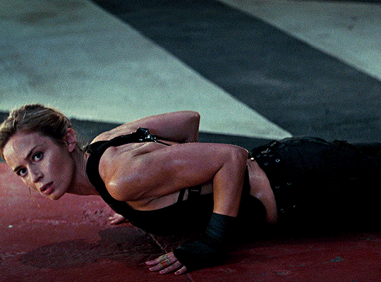 biggsdarklighters:EMILY BLUNT as RITA VRATASKI in EDGE OF TOMORROW