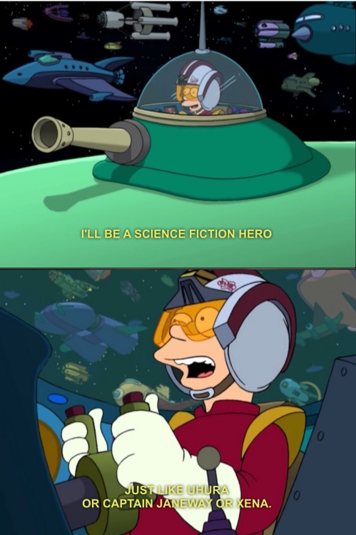 oddchelonian: lokisqueen: How can one not love Fry. I LOVE YOU FRY.
