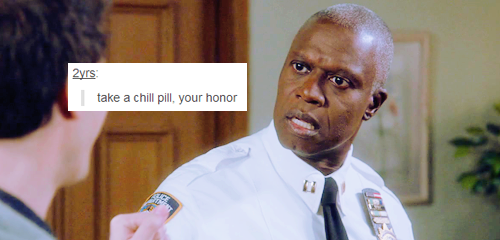 guerrasfrias:   brooklyn nine nine meets tumblr pt. 2 (pt. 1)  