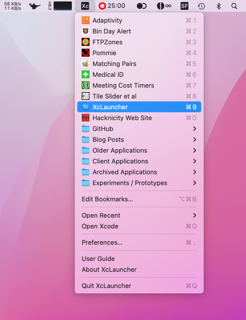 XcLauncher for Mac