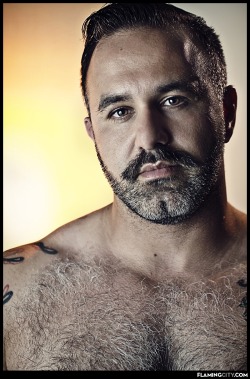 sepdxbear:  Stunning flamingcity:  Portrait of Franco in Chicago by Flaming City Photography.  
