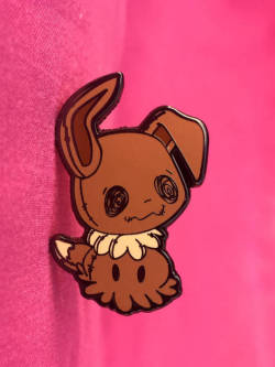 retrogamingblog: Mimikyu Starter Pokemon Pins made by contentplay