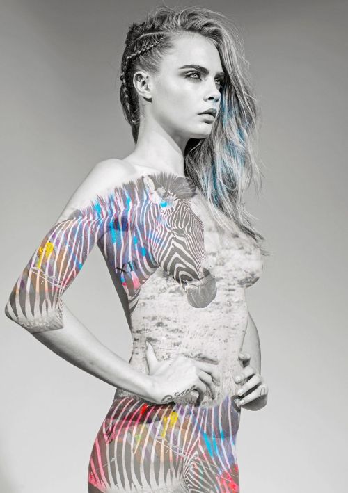 Cara Delevingne - I’m Not A Trophy Campaign. ♥