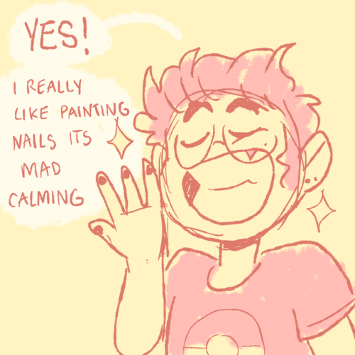 askguyslikeus:M: i dont paint jer’s a lot thought because he says it makes his hands feel heavyJ: ye