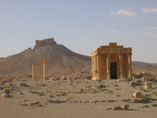 arjuna-vallabha: Temple of Baal Shamin, Palmyra. Syria