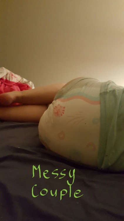 Poopy baby bum girl