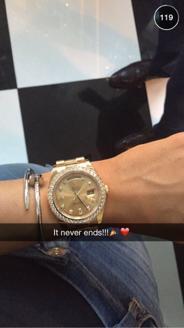 kylie rolex