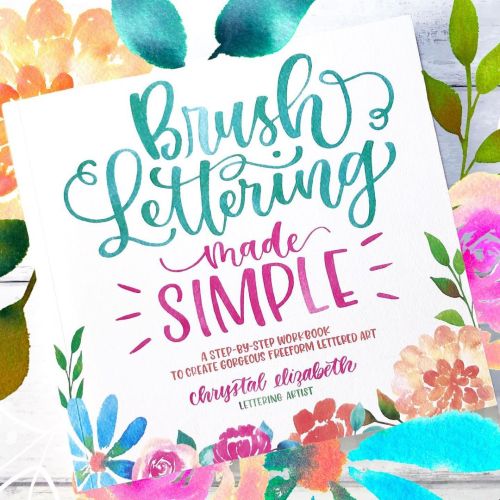 Would you like to learn brush lettering? I make it fun & easy in my book Brush Lettering Made Si