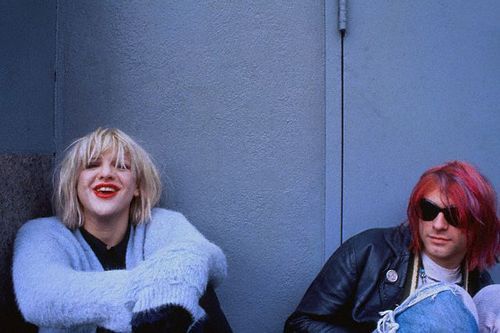 kurt-is-my-beautiful-boy:  Kurt Cobain & Courtney Love