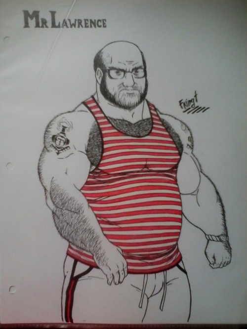 fkingt: hairy-bigbug:   BILF Scetches of the Day   @fkingt@mistershullick @zangiefmygayawakening   Wow thanks a lot 