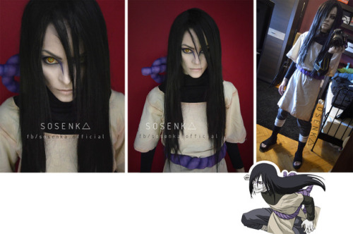 Makeup test for my Orochimaru <3 