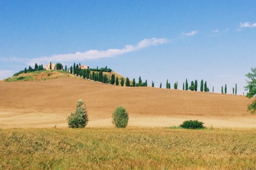 Firenze - Siena - Montepulciano. Through Valle d'Orchia and Chianti Valley.