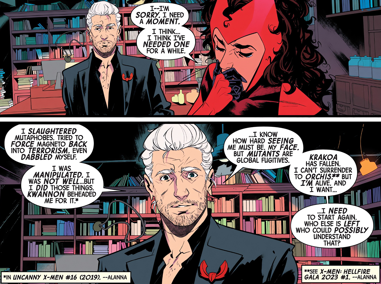 A blog dedicated to all your favorite moments — Scarlet Witch #8 (2023)  written by Steve