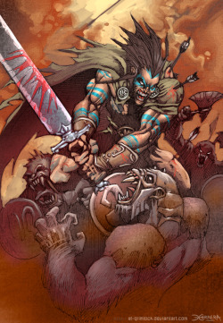 el-grimlock:  Berserker!!!!! Art for the