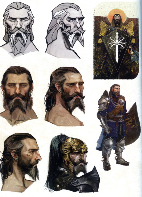 vaporware-femme: Blackwall from The Art of Dragon Age: Inquisition