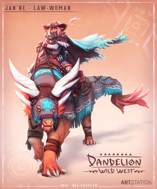··· LAW-MENS ··· Character design for the Wild West challenge! You can see my full entry for the cha