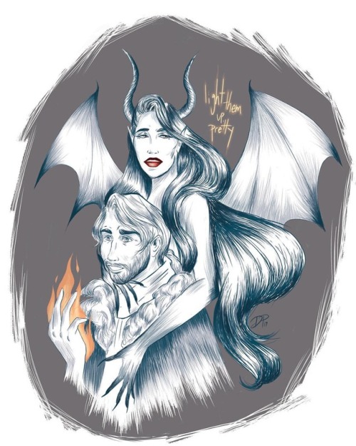 Succubus Whispering Some Pretty Things Into Calebs Ear ...#calebwidogast #succubus #dungeonsanddragons