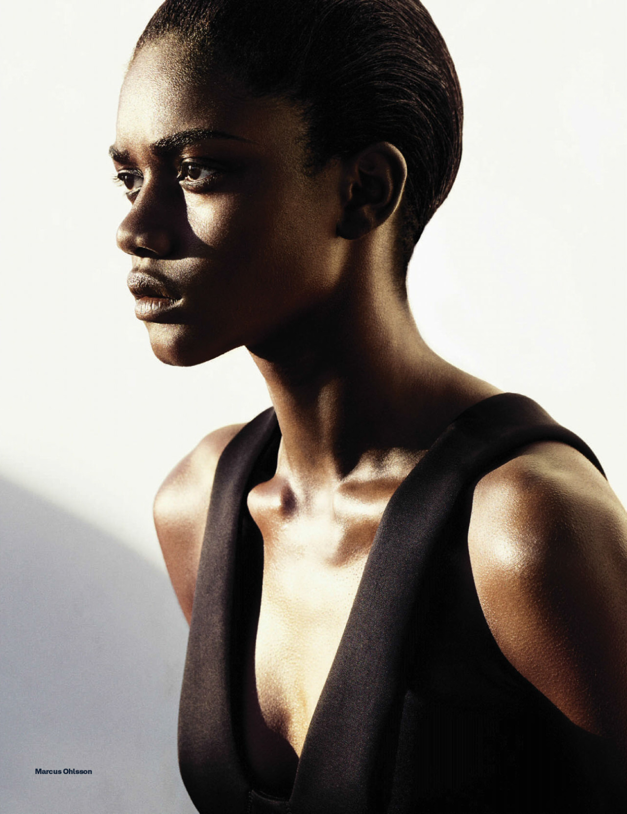 quickweaves:  lamusenoire:  Shape Shifter | Elle UK May 2014 | Zuri Tibby by Marcus